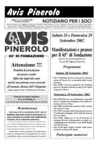 Notiziario Soci Luglio 2002