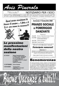 Notiziario Soci Luglio 2006