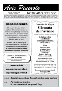 Notiziario Soci Aprile 2008