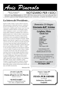 Notiziario Soci Aprile 2009