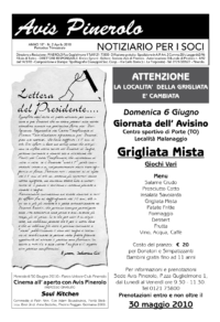 Notiziario Soci Aprile 2010