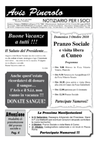 Notiziario Soci Luglio 2010