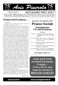 Notiziario Soci Luglio 2012