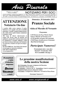 Notiziario Soci Luglio 2015