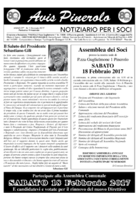 Notiziario Soci Gennaio 2017