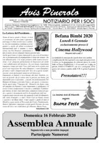 Notiziario Soci Dicembre 2019