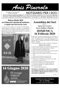 Notiziario Soci Gennaio 2020